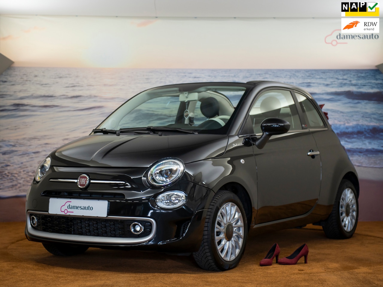 Fiat 500 C - 1.0 Hybrid Dolcevita 1.0 Hybrid Dolcevita, NAP, Volledig leer, incl garantie, - AutoWereld.nl