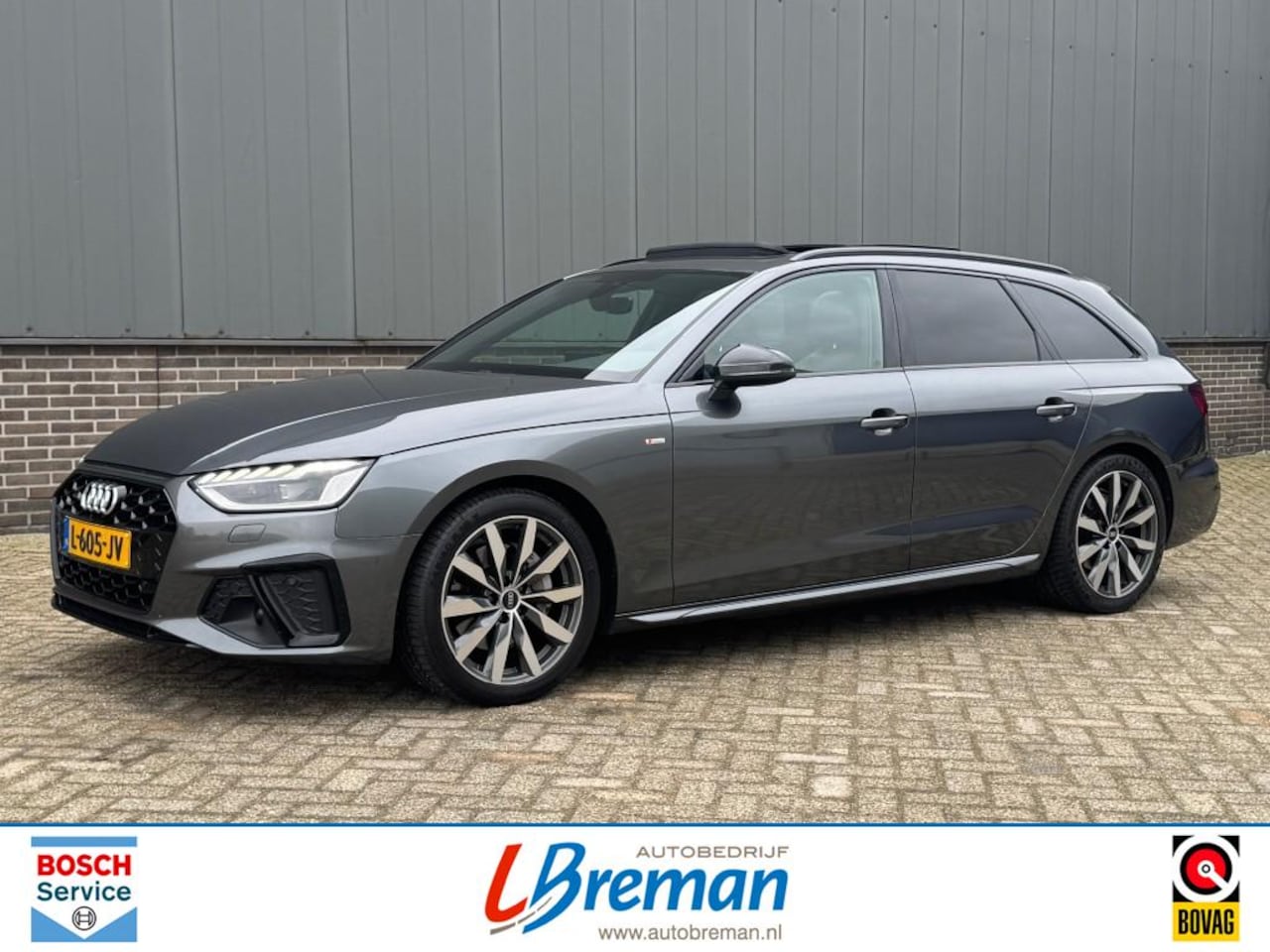 Audi A4 - 40 TFSI 2.0 TSI 204pk QUATTRO S EDITION COMPETITION  Panodak trekhaak - AutoWereld.nl