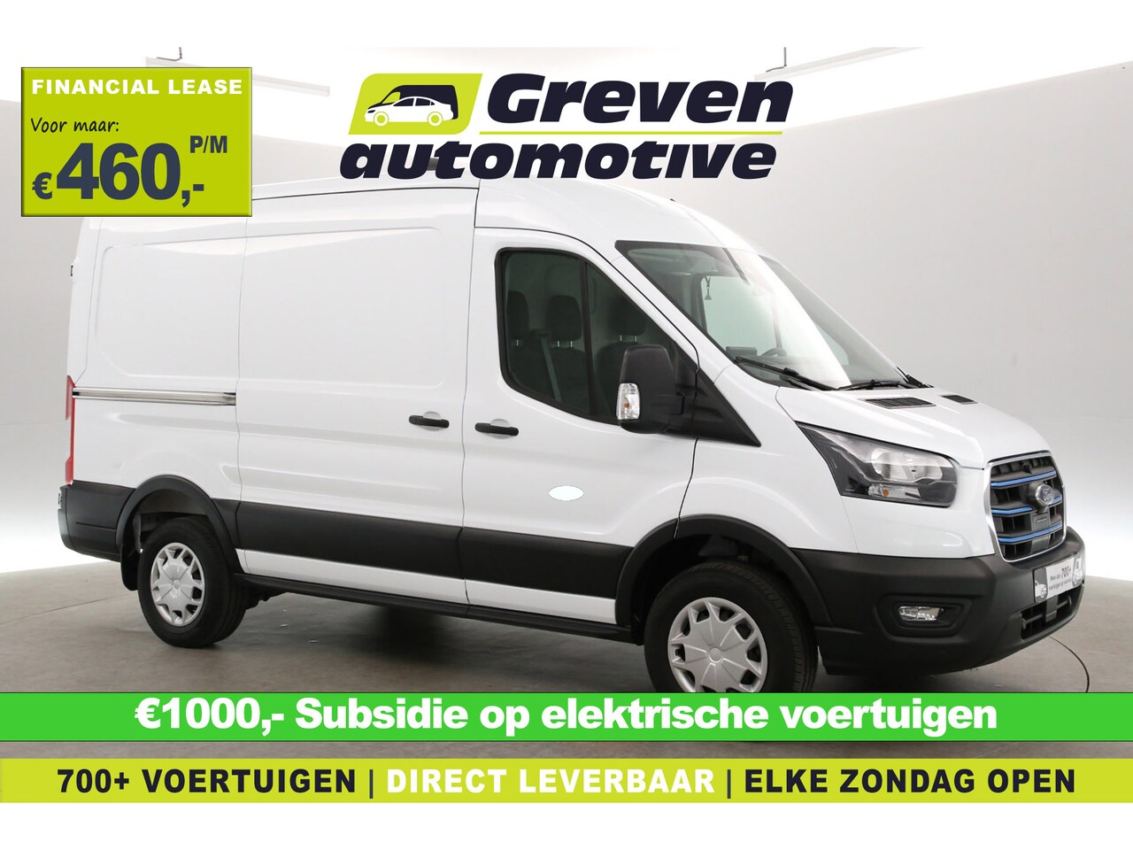 Ford E-Transit - 68 kWh L2H2 Trend | VERWACHT!! | Snelladen | Airco | Cruise | Navi - AutoWereld.nl