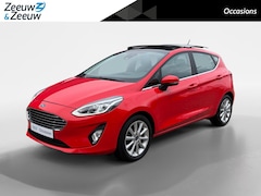 Ford Fiesta - 1.0 EcoBoost Titanium | Panorama dak | Parkeersensoren voor en achter | Camera achter | Cr