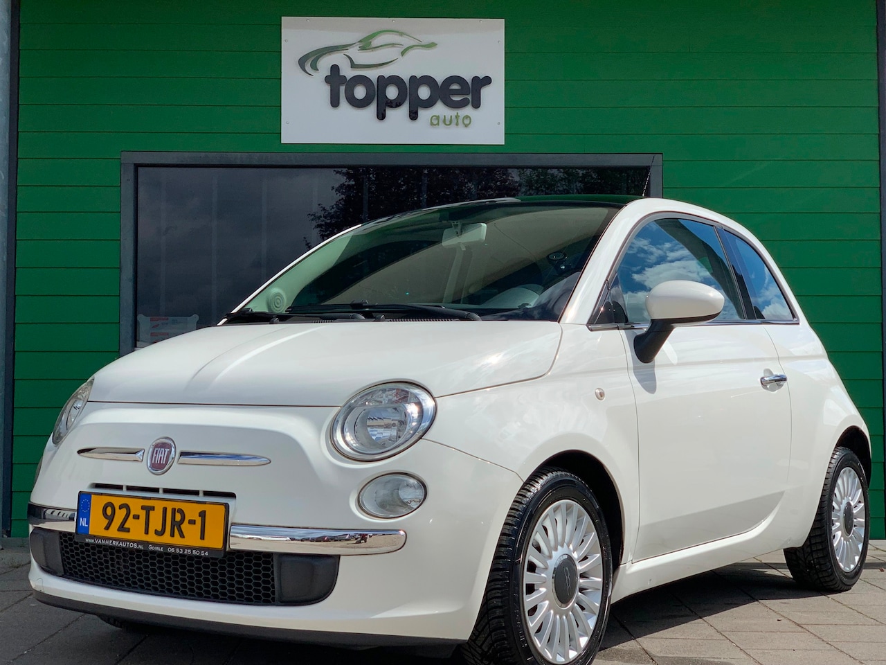 Fiat 500 - 0.9 TwinAir Lounge|2e Eigenaar|PanoDak|Airco| - AutoWereld.nl