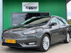 Ford Focus Wagon - 1.0 Titanium Edition|2e Eigenaar|Navigatie|
