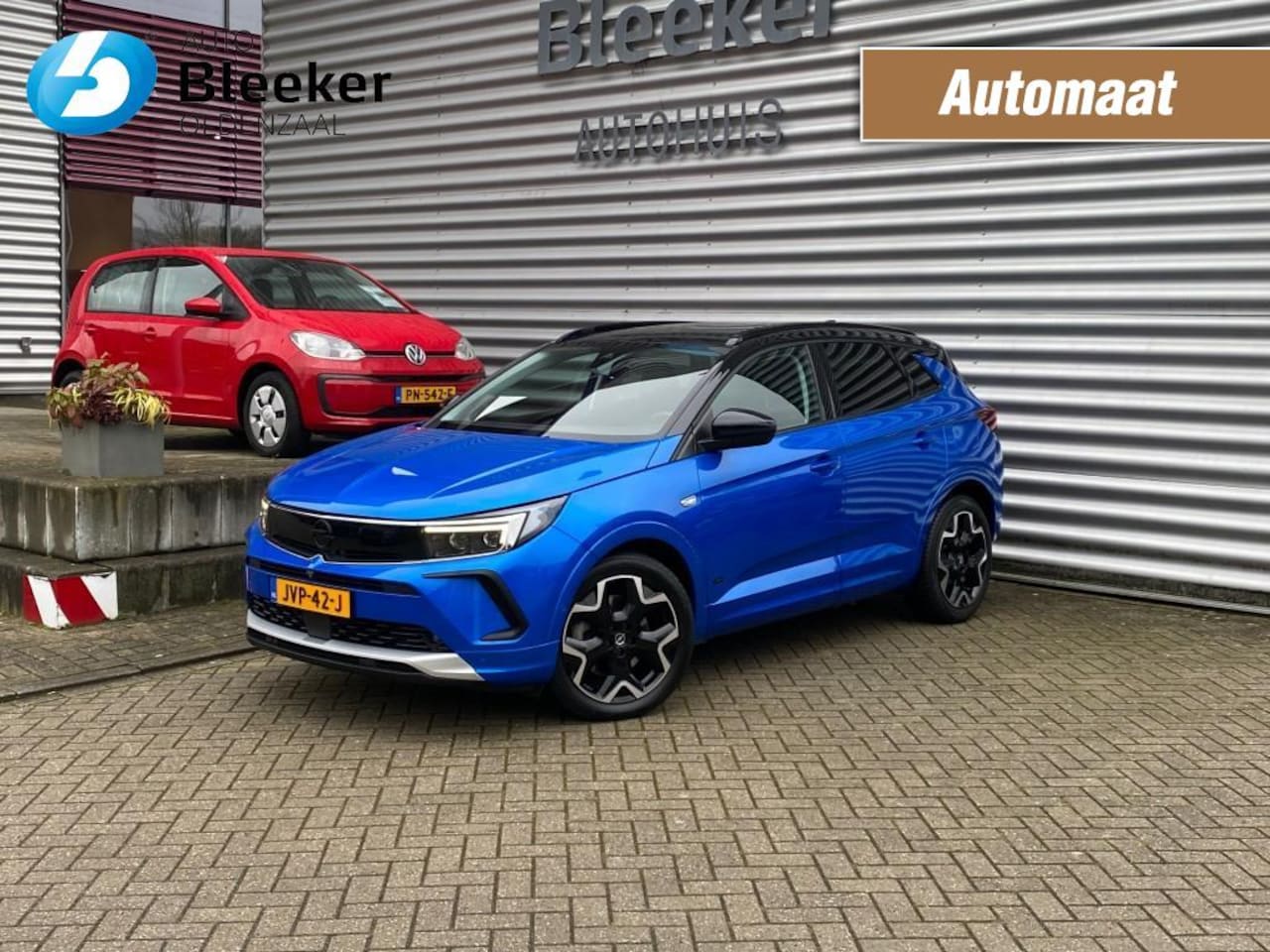 Opel Grandland - 1.6T Hybrid 225pk GS-Line Automaat Leder Stoelvent. Camera Cruise Adaptief - AutoWereld.nl