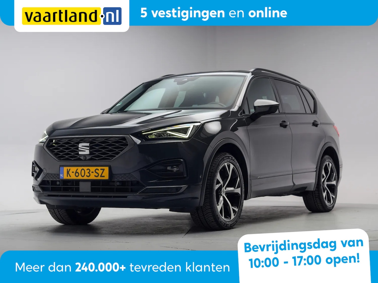 SEAT Tarraco - 1.5 TSI FR Aut. [ 360°Cam Memory Adapt.cruise Navi ] - AutoWereld.nl