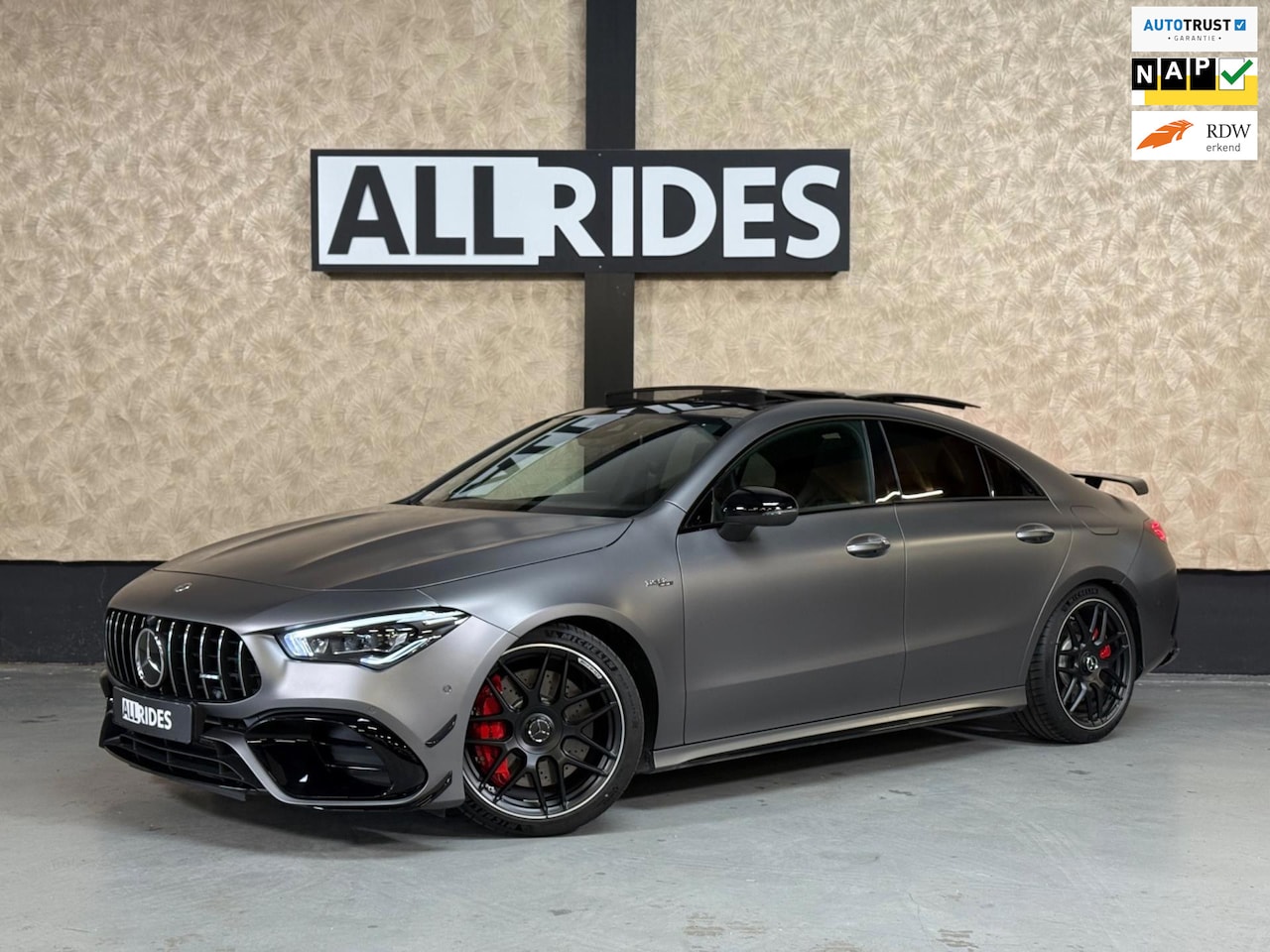 Mercedes-Benz CLA-Klasse - AMG 45 S 4MATIC+ | Pano | Keyless | 360 Camera | Burmester | kuipstoelen - AutoWereld.nl
