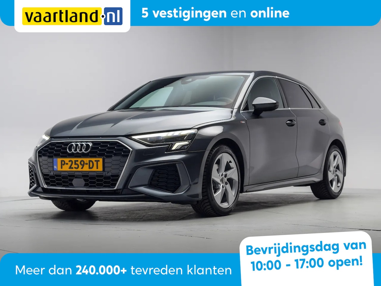 Audi A3 Sportback - 30 TFSI S Line edition Aut. [ Apple / Android Half-leder cruise Full LED Navi Virtual ] - AutoWereld.nl