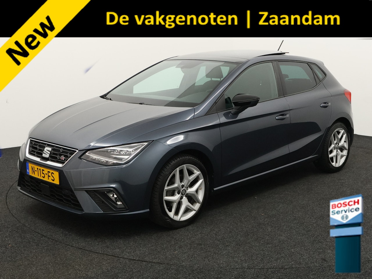 SEAT Ibiza - 1.0 TSI FR Business Intense Plus Apple Carplay/Android Auto, Draadloze telefoonlader, Elek - AutoWereld.nl
