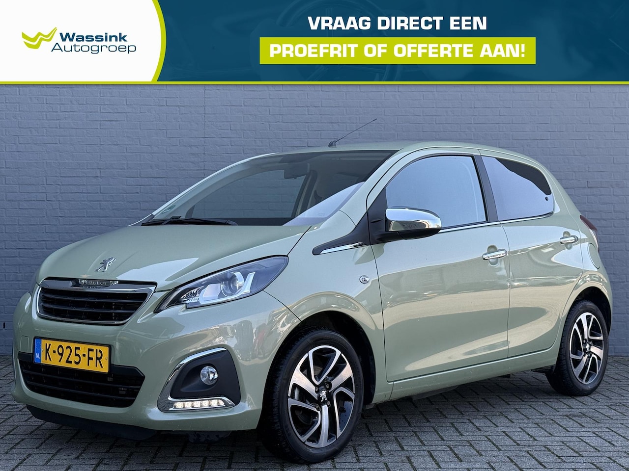 Peugeot 108 - 1.0 e-VTi 72pk 5D Allure | All Season Banden | Bluetooth Carkit - AutoWereld.nl