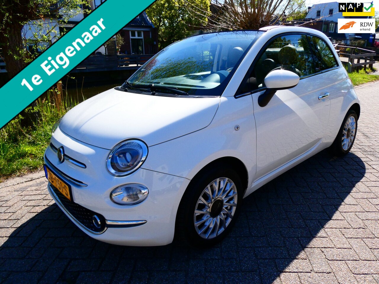 Fiat 500 C - 0.9 TwinAir Turbo 80pk 1e eig. Automaat Airco Digitaal Leder - AutoWereld.nl