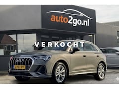 Audi Q3 - 35 TFSI AUT7 S-LINE LEDER NAVI DIGI-DASH CARPLAY LED 18 INCH-LMV PDC