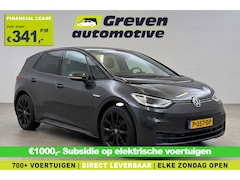 Volkswagen ID.3 - 58KWH First Black Edition | VERWACHT | Cruise | Clima | Trekhaak | Parkeersens