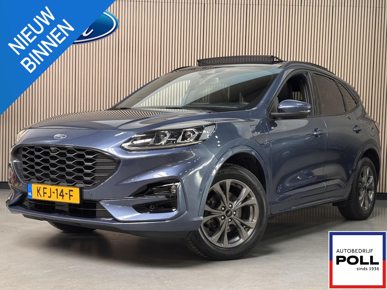 Ford Kuga - 2.5 PHEV ST-Line X Panoramadak Trekhaak Full-Options Ad Cruise Winter Parking Dodehoek pac - AutoWereld.nl
