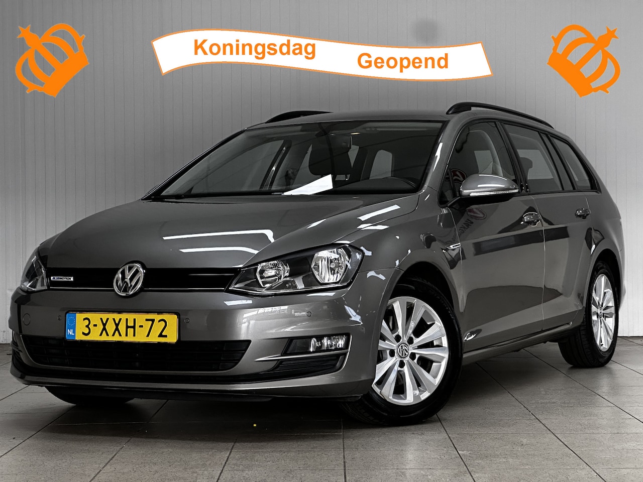 Volkswagen Golf Variant - 1.6 TDI Comfortline BlueMotion /D-Riem Verv. 102.000KM! /Trekhaak! /Navi /Climat /Cruise / - AutoWereld.nl
