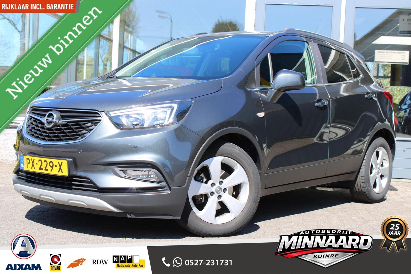 Opel Mokka X - 1.4 Turbo Business+ |Stuur/Stoel Verw|Trekhaak|PDC|LED|Climate| - AutoWereld.nl