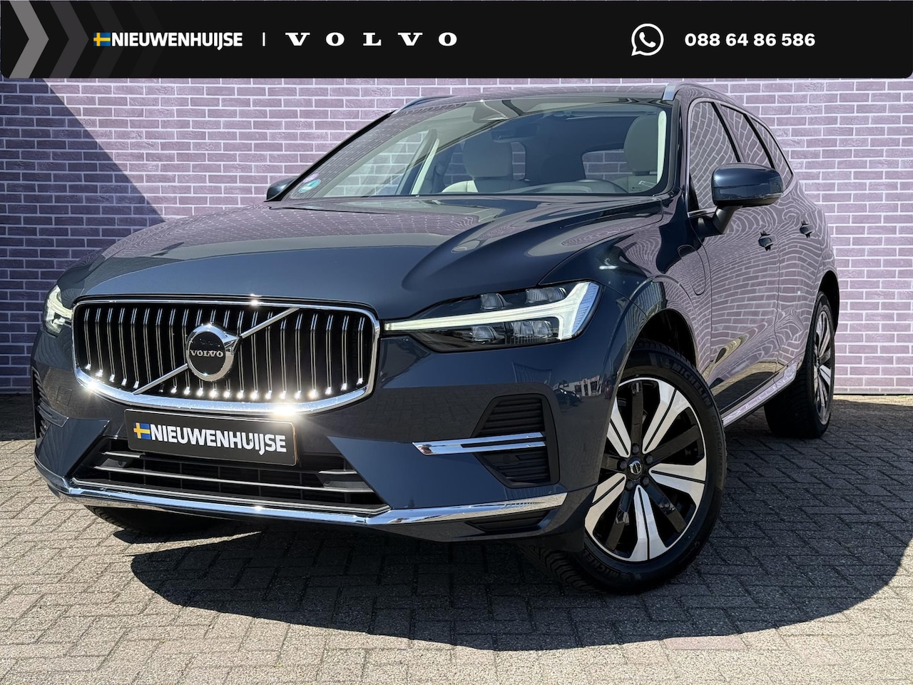 Volvo XC60 - 2.0 T6 Plug-in hybrid AWD Essential Edition Bright | NL-Auto | Panoramisch Schuif/Kantelda - AutoWereld.nl