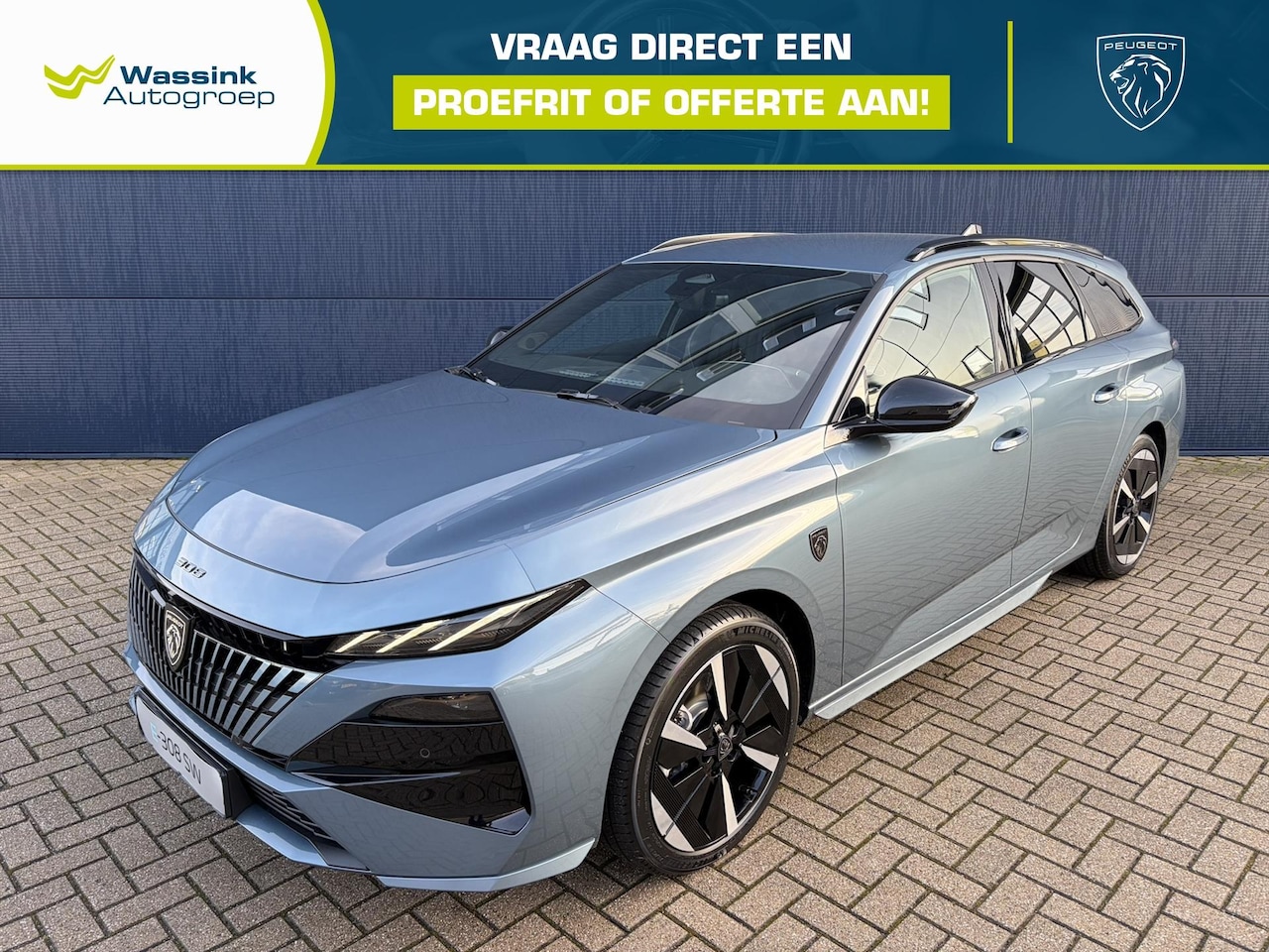 Peugeot e-308 SW - EV 58kWh 156pk GT | Stoelverwarming | Navigatie | 360 camera | Parkeersensoren | LED | Dir - AutoWereld.nl