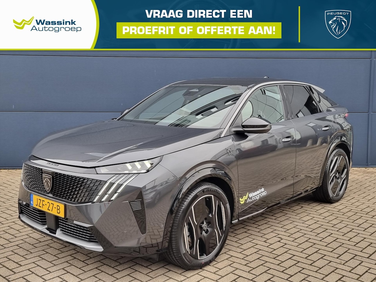 Peugeot e-3008 - EV 73 kWh 210pk GT Exclusive | Lederen Bekleding | Stoelverwarming/ventilatie | Elek. Acht - AutoWereld.nl