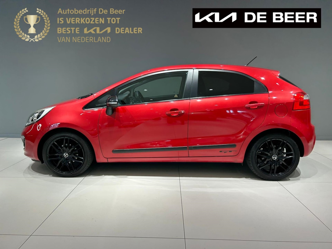 Kia Rio - 1.2 CVVT 85pk Eco Dynamics 5-Deurs Super Pack LM-Velgen Climate Controle Navigatie - AutoWereld.nl