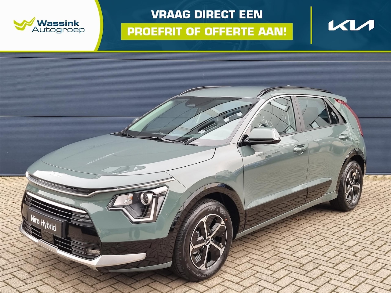Kia Niro - 1.6 GDi Hybrid 138pk DCT6 DynamicLine | Navigatie | Parkeercamera | Cruise Control Adaptie - AutoWereld.nl