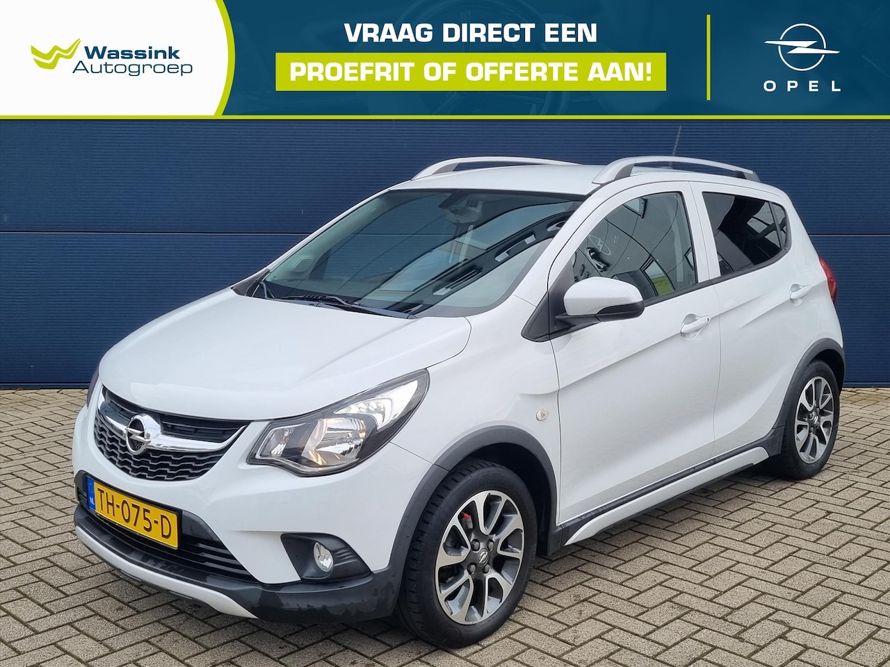 Opel Karl - 1.0 Start/Stop 75pk ROCKS Online Edition | Navigatie | Trekhaak | Airco | Cruise Control | - AutoWereld.nl
