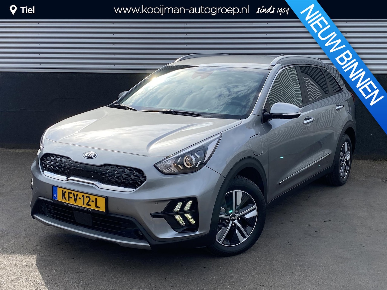 Kia Niro - 1.6 GDi PHEV DynamicLine Navigatie, keyless, Apple CarPlay/Android Auto, Plug-in, achterui - AutoWereld.nl
