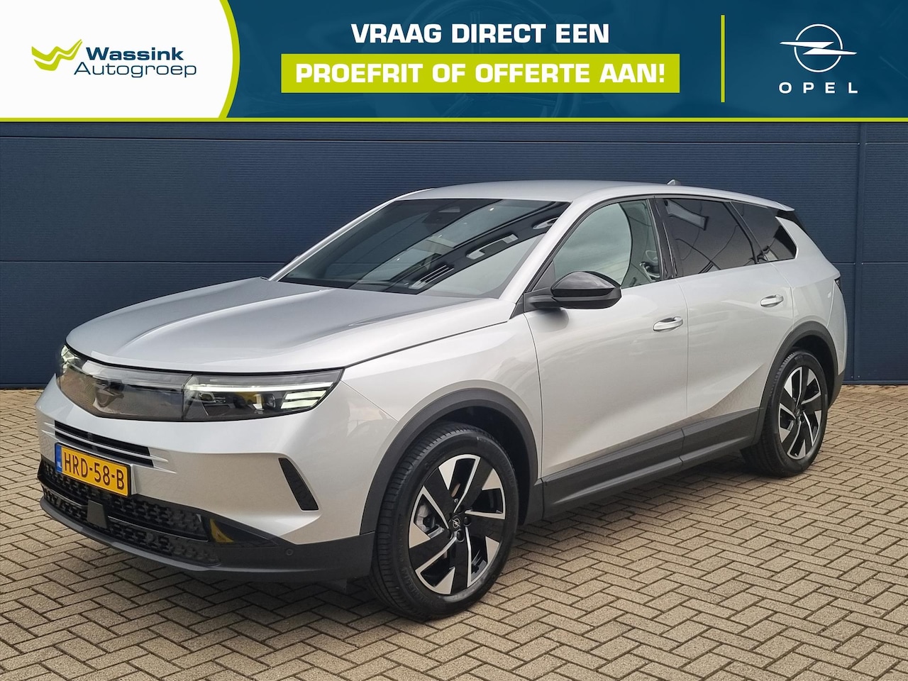 Opel Grandland - 1.2 Turbo Hybrid 145pk GS | Navigatie Pro | Head-Up Display | 360 Graden Camera | Stoel-/S - AutoWereld.nl