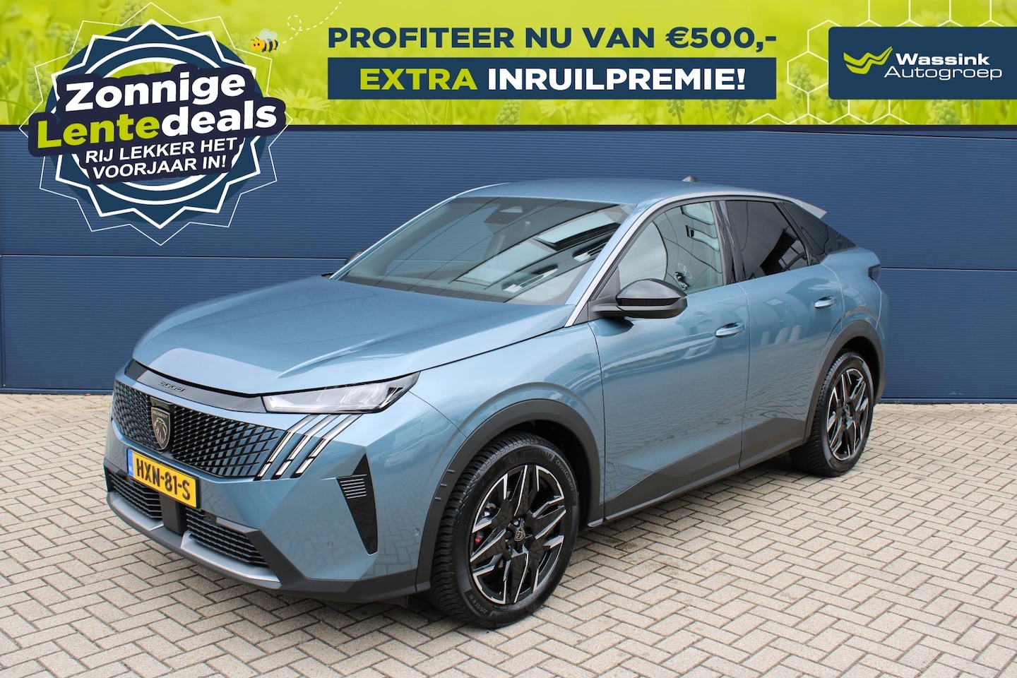 Peugeot 3008 - 1.2 HYBRID 145pk e-DCS6 Allure I LENTESALE | Carplay I Navigatie I Adaptive Cruise I Keyle - AutoWereld.nl