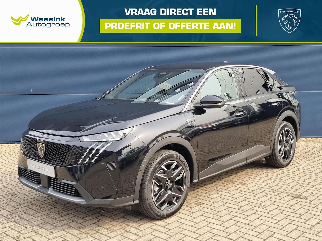 Peugeot 3008 - 1.2 Hybrid 145pk e-DCS6 GT | Apple Carplay | 360 Graden Camera | Navigatie | Stoel-/Stuurv - AutoWereld.nl