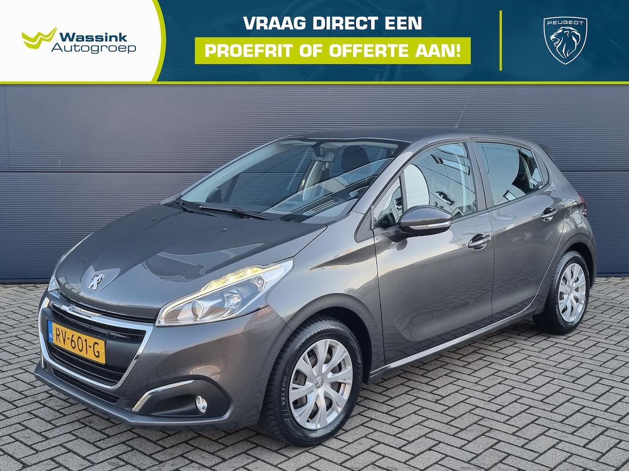 Peugeot 208 - 1.2 Puretech 82pk Blue Lease | Airco | Cruise Control | Navigatie | Apple Carplay | Parkee - AutoWereld.nl