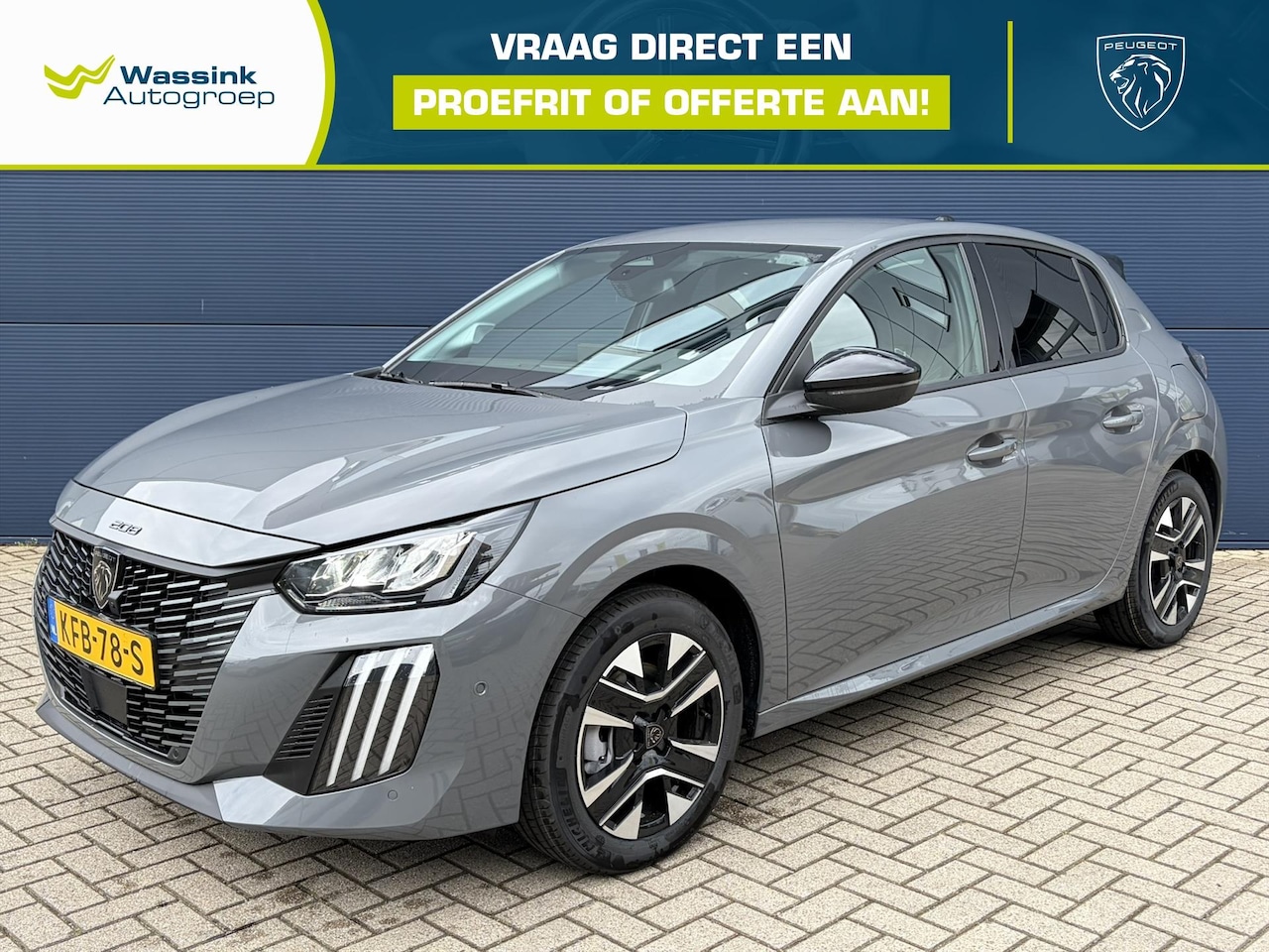 Peugeot 208 - 1.2 Hybrid 110 e-DCS6 Allure | Parkeersensoren | Parkeercamera | Navigatie | LED | Adaptiv - AutoWereld.nl