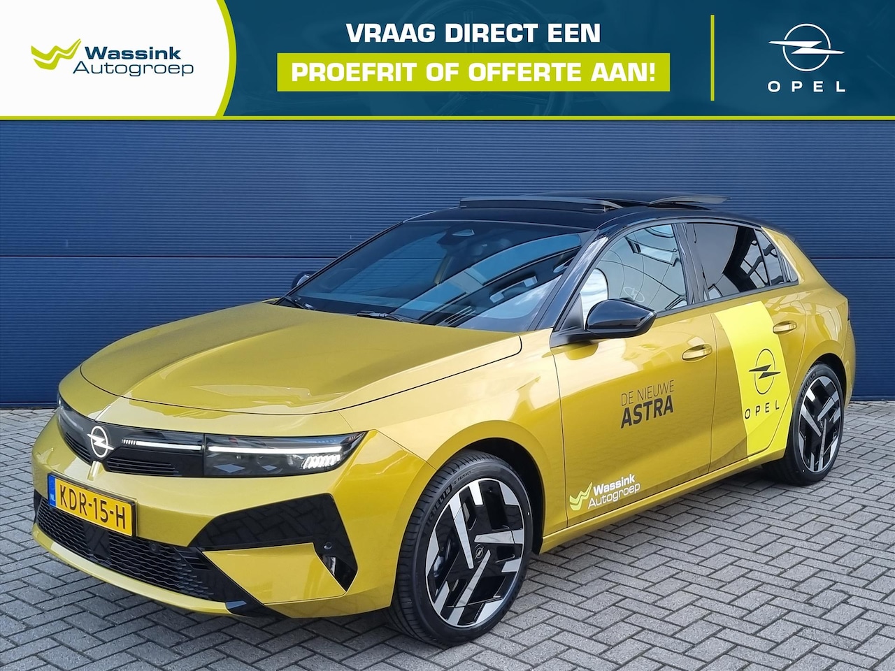 Opel Astra Electric - 58 kWh 156pk Ultimate | Climate Control | Apple Carplay | Schuif-/Kanteldak | Massagestoel - AutoWereld.nl