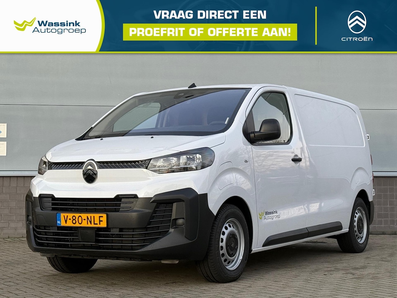 Citroën ë-Jumpy - GB EV 75 kWh 136pk L2 | Parkeersensoren | Betimmering | Cruise Control - AutoWereld.nl