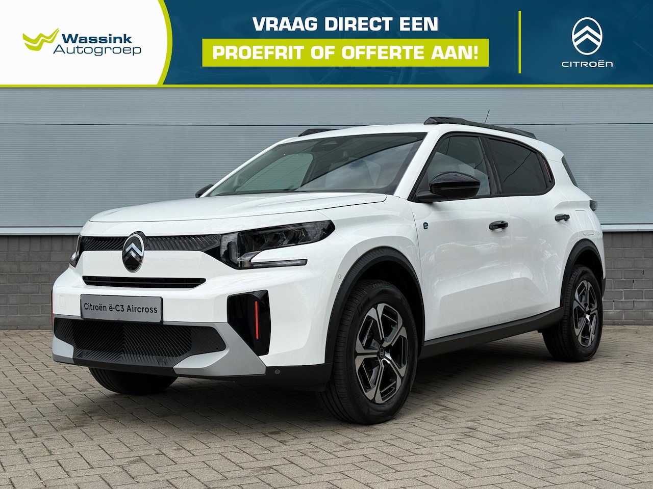 Citroën Ë-C3 Aircross - EV 44kWh 113pk Max | Camera | Carplay | Cruise Control | Parkeersensoren | Navigatie - AutoWereld.nl