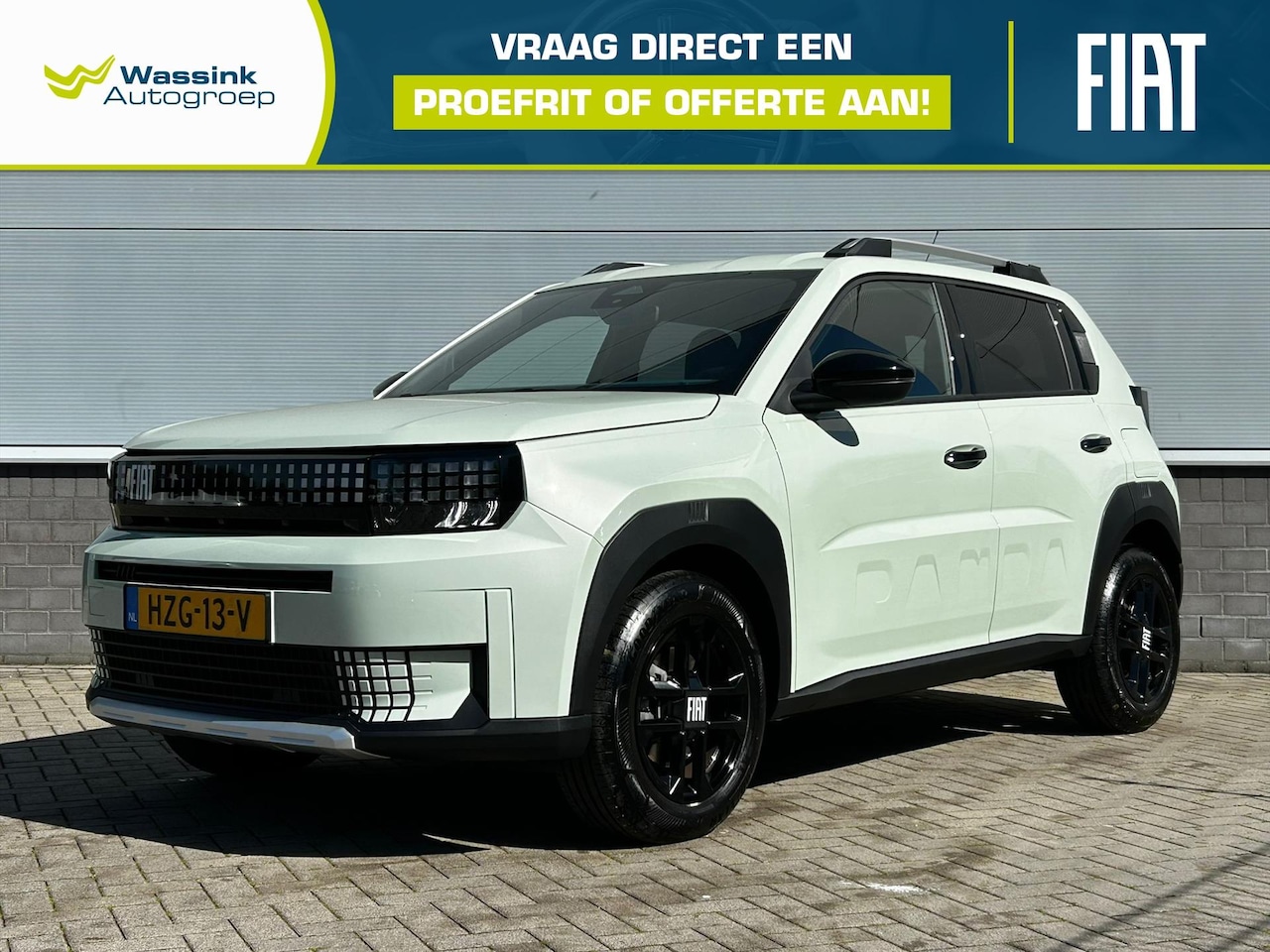 Fiat Grande Panda - Hybrid 100 pk Automaat Icon | Style Pack | Cruise Control | Apple Carplay / Android Auto | - AutoWereld.nl