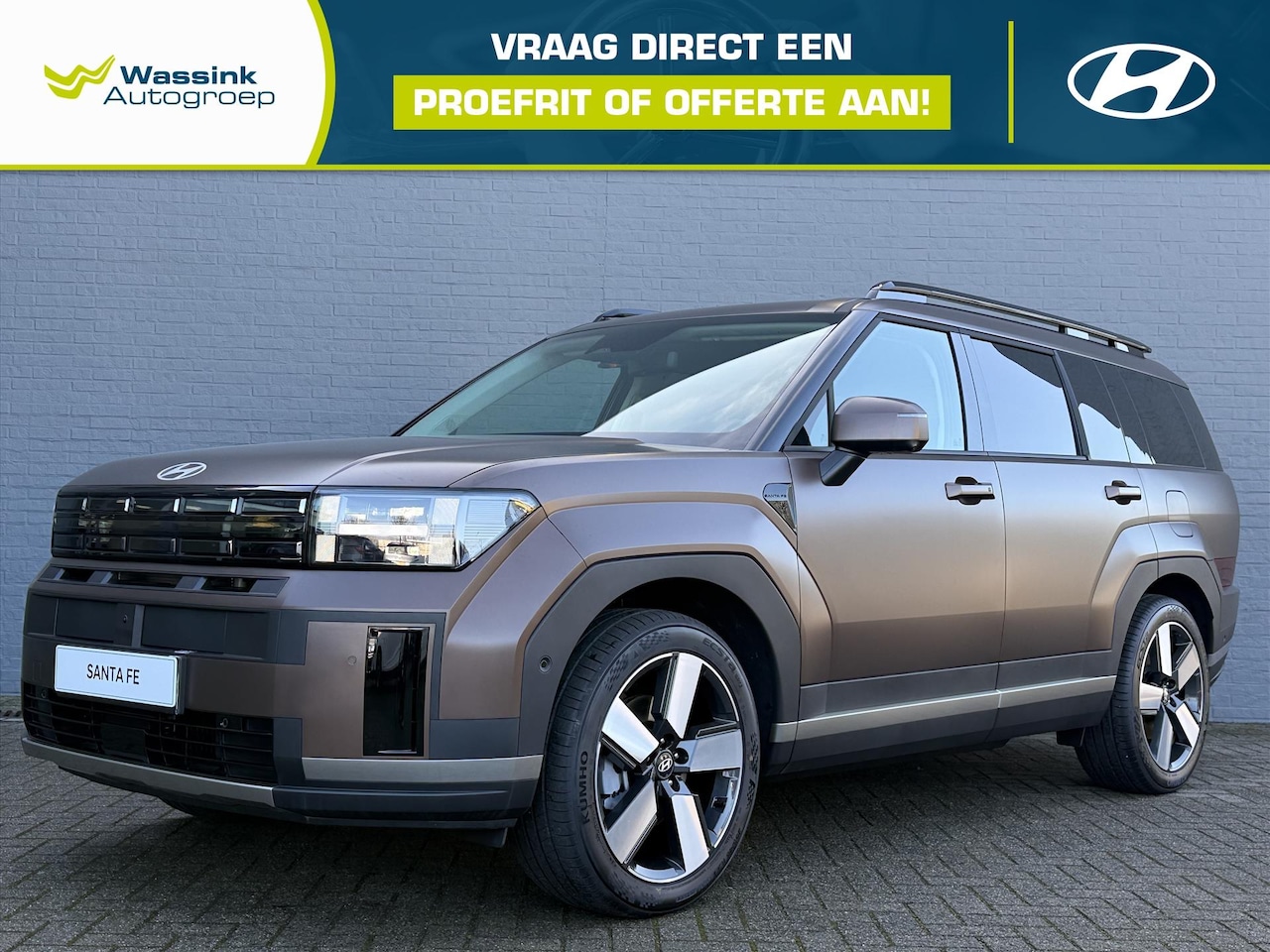 Hyundai Santa Fe - New 1.6 T-GDi HEV 215pk Aut 2WD 7pl - AutoWereld.nl