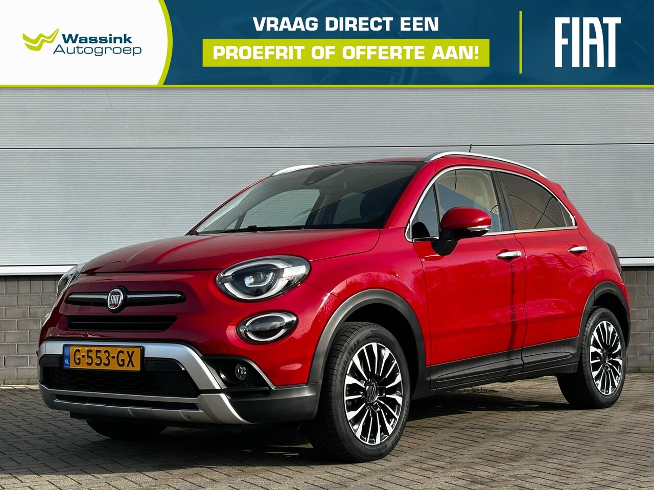 Fiat 500 X - 150 pk Automaat City Cross | Climate control | Cruise control | Parkeersensoren achter - AutoWereld.nl