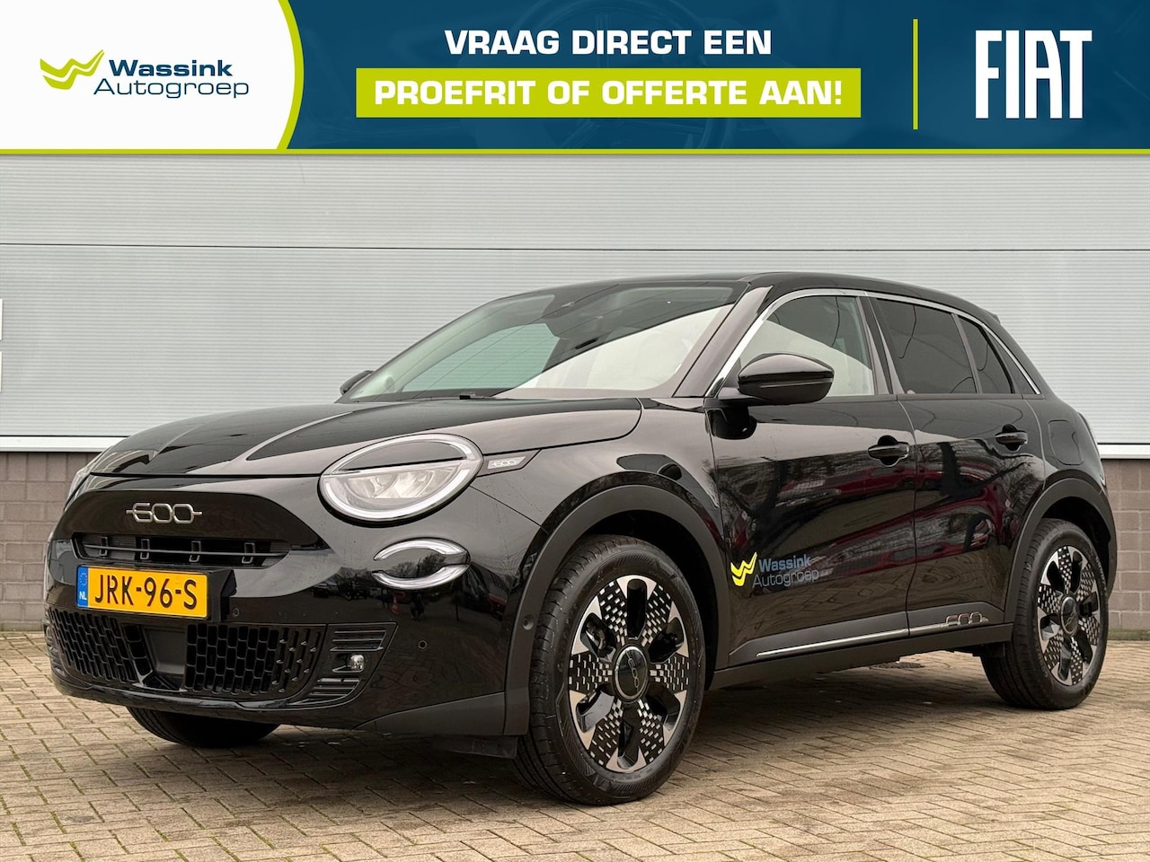 Fiat 600 - 54kWh 156pk Automaat La Prima | Climate Control | Parkeersensoren | Camera | Apple Carplay - AutoWereld.nl