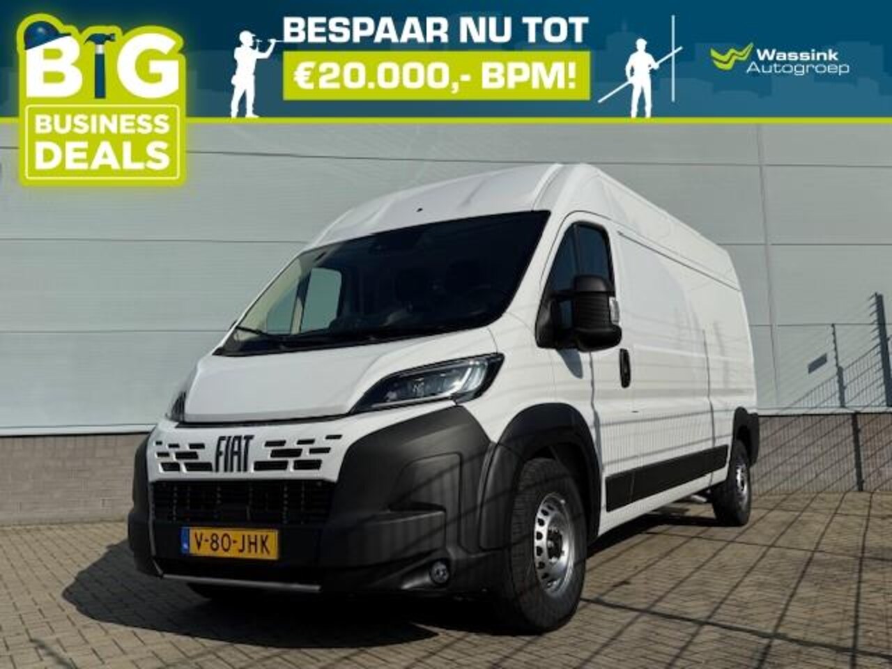 Fiat Ducato - GB 2.2 MJ 140pk L3H2 35 | Trekhaak | Extra Sleutel | Verzwaarde Vering | Cruise Control - AutoWereld.nl