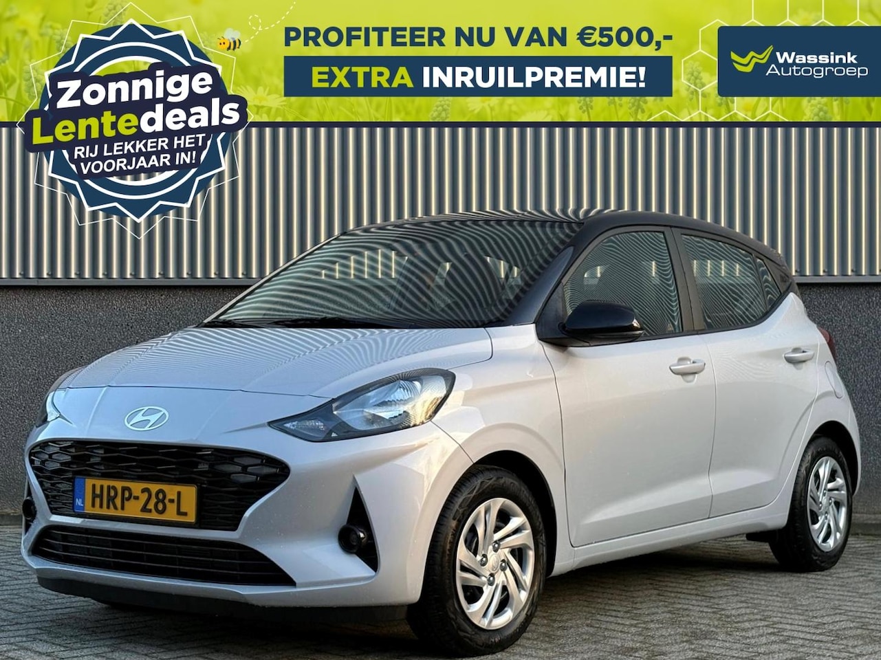 Hyundai i10 - 1.0i 63pk 5-zits Comfort Smart I Two Tone zwart dak - AutoWereld.nl