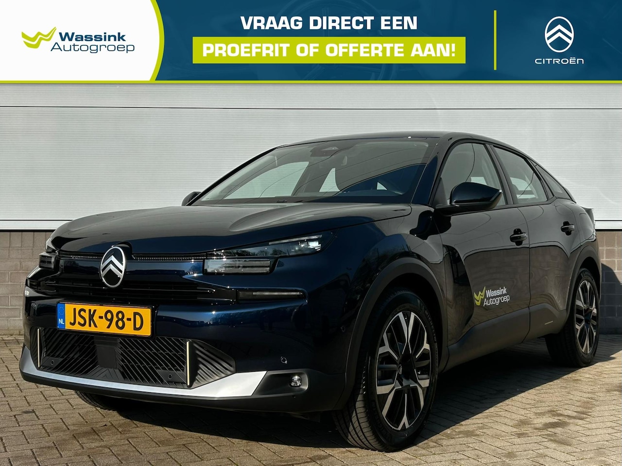 Citroën Ë-C4 - EV 54kWh 156 pk Max | Apple Carplay / Android Auto | 180° Camera Achter | Stoelverwarming - AutoWereld.nl