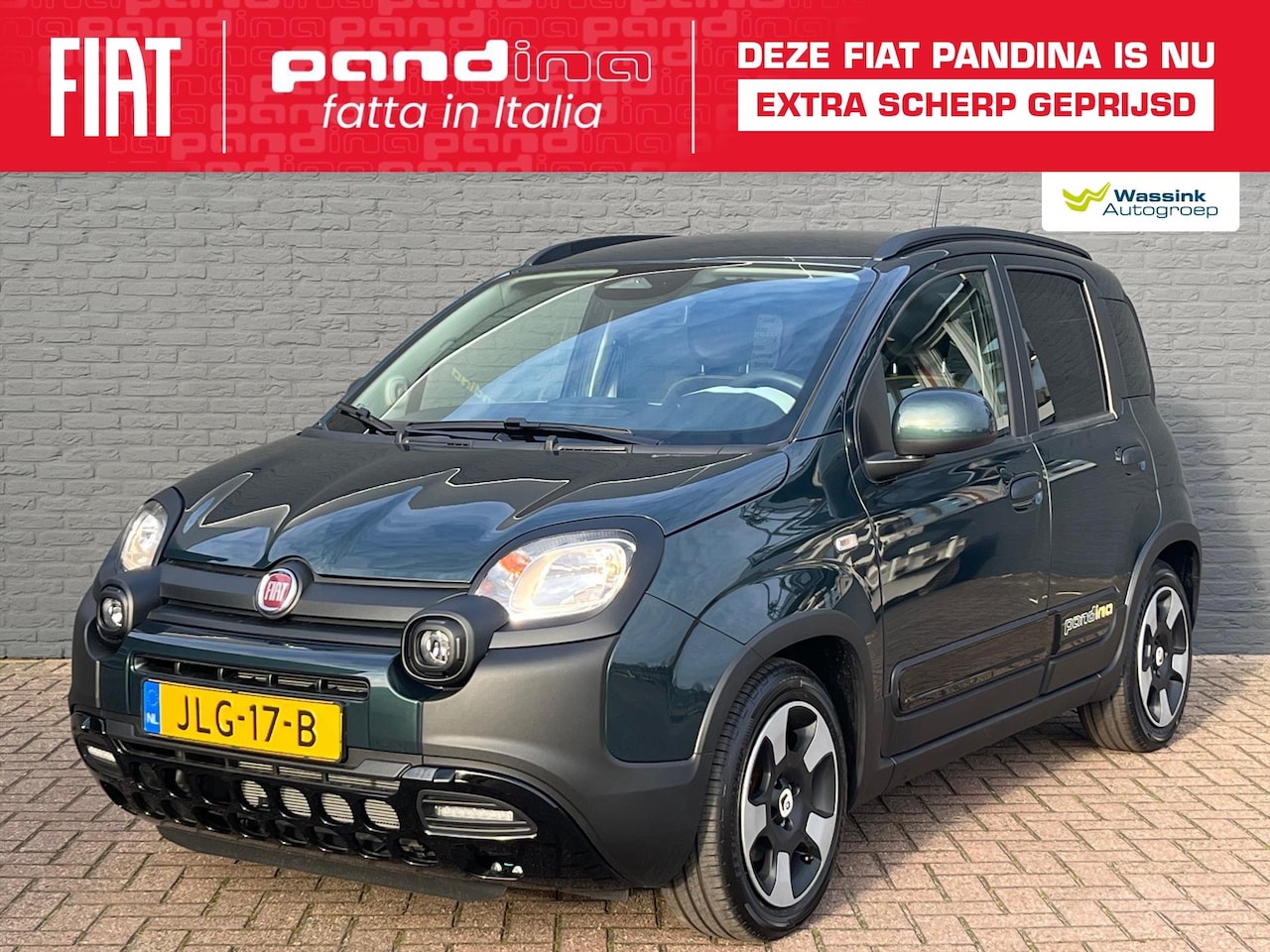 Fiat Panda - 1.0 70pk Pandina | Sensoren achter | Cruise Control | CarPlay | Airco | - AutoWereld.nl