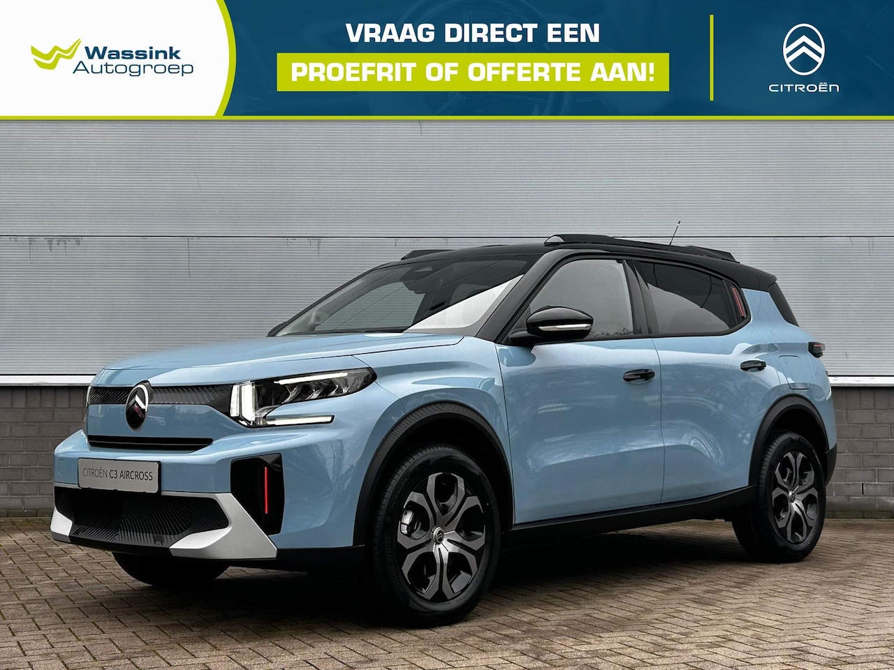 Citroën C3 Aircross - Hybrid 145pk e-DCS Plus | Camera | Parkeersensoren | Cruise Control |Apple Carplay/Android - AutoWereld.nl