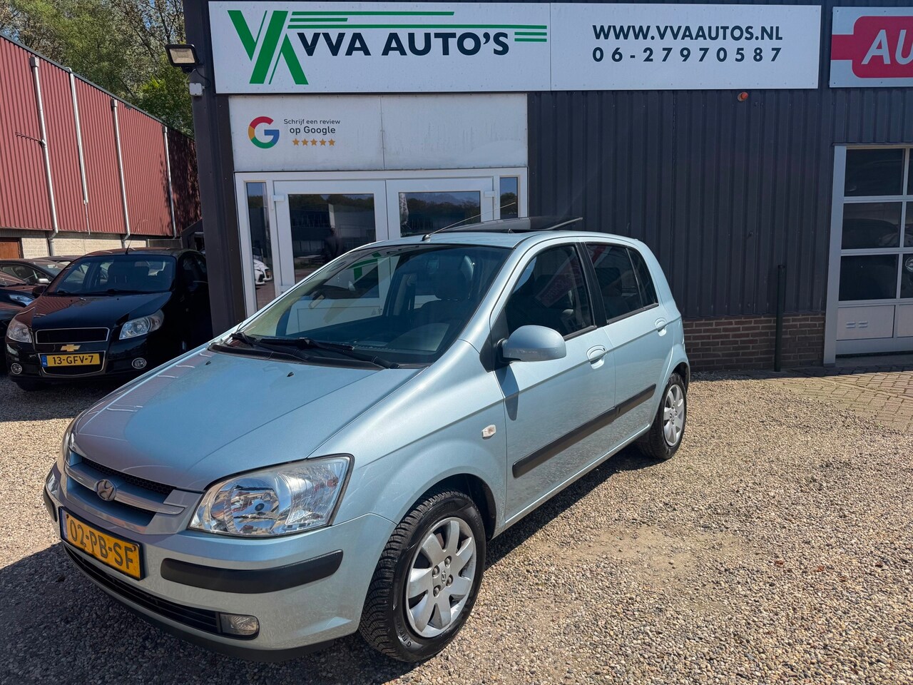 Hyundai Getz - 1.3i airco, dakje, elektr ramen, 130.000 km NAP, rijdt als nieuw! - AutoWereld.nl