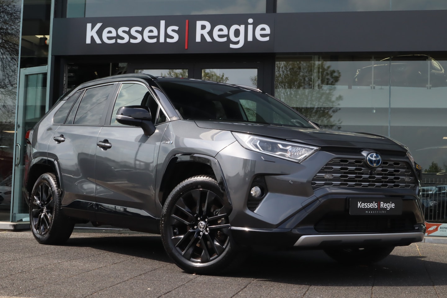 Toyota RAV4 - 2.5 Hybrid AWD Style 360 JBL ACC Keyless Leer El.stoel Bliss CarPlay Stuur/Stoelverwarming - AutoWereld.nl