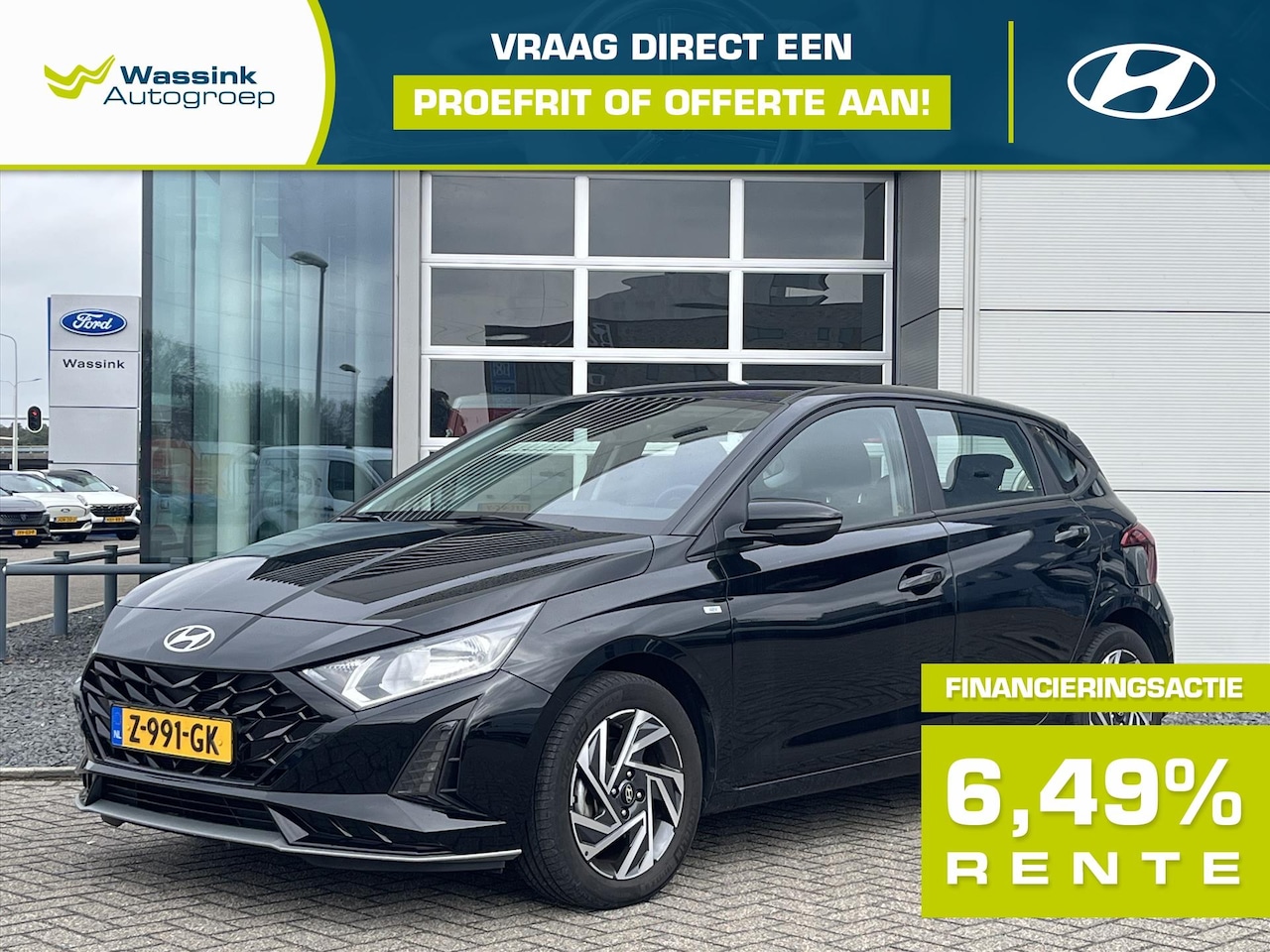 Hyundai i20 - 1.0 T-GDI 100pk Automaat Hybride Comfort Smart | Automaat | Airco | Sensoren Achter | Came - AutoWereld.nl