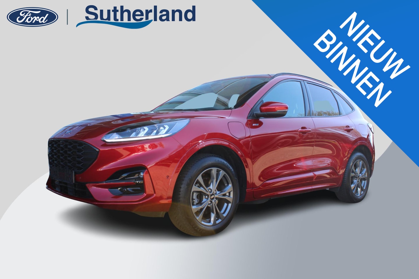 Ford Kuga - 2.5 PHEV ST-Line Stoel + Stuurverwarming | Adaptive Cruise Control | BLIS | Camera | Elekt - AutoWereld.nl