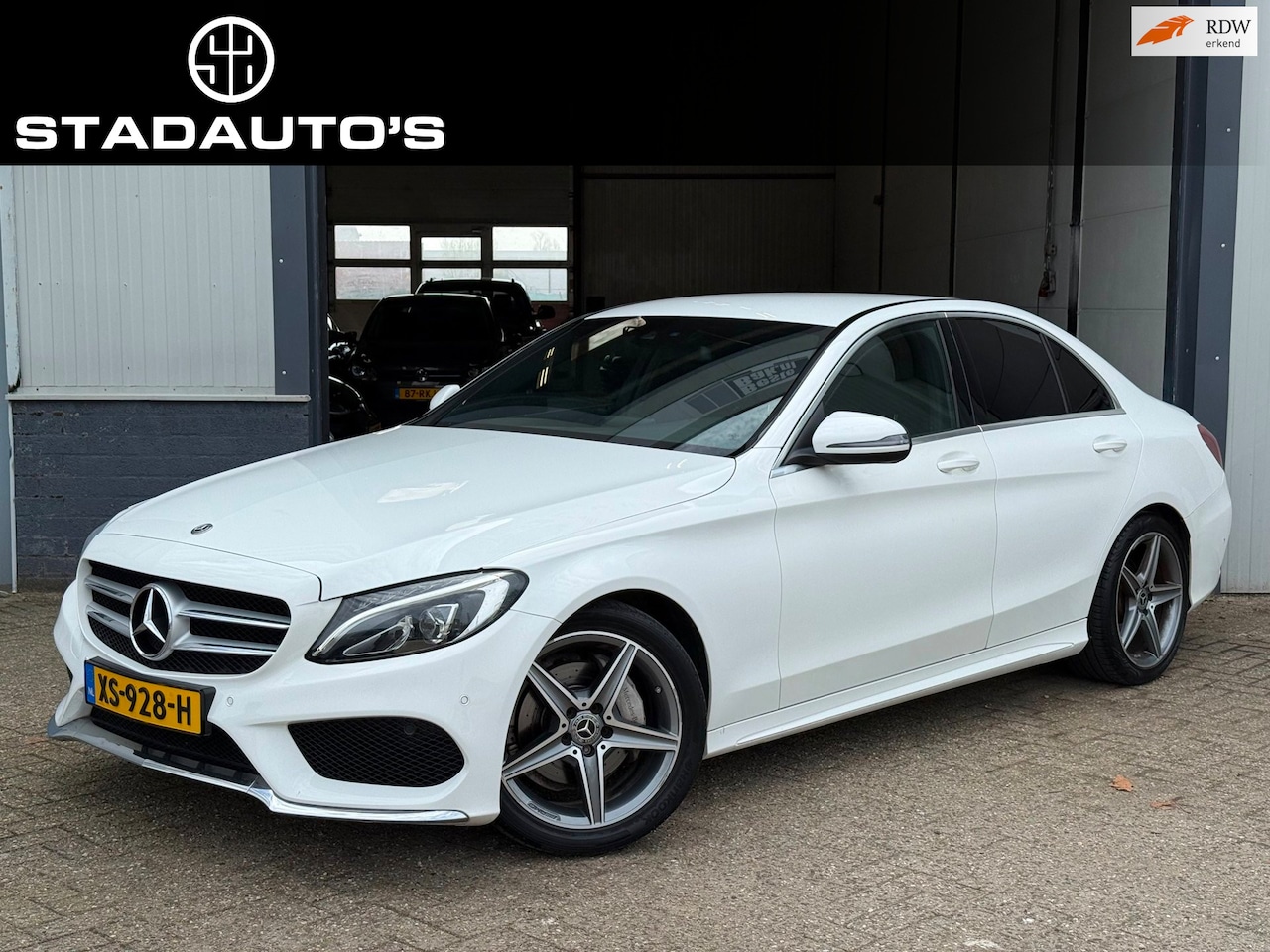 Mercedes-Benz C-klasse - 200 AMG Automaat Sport Burmester! - AutoWereld.nl