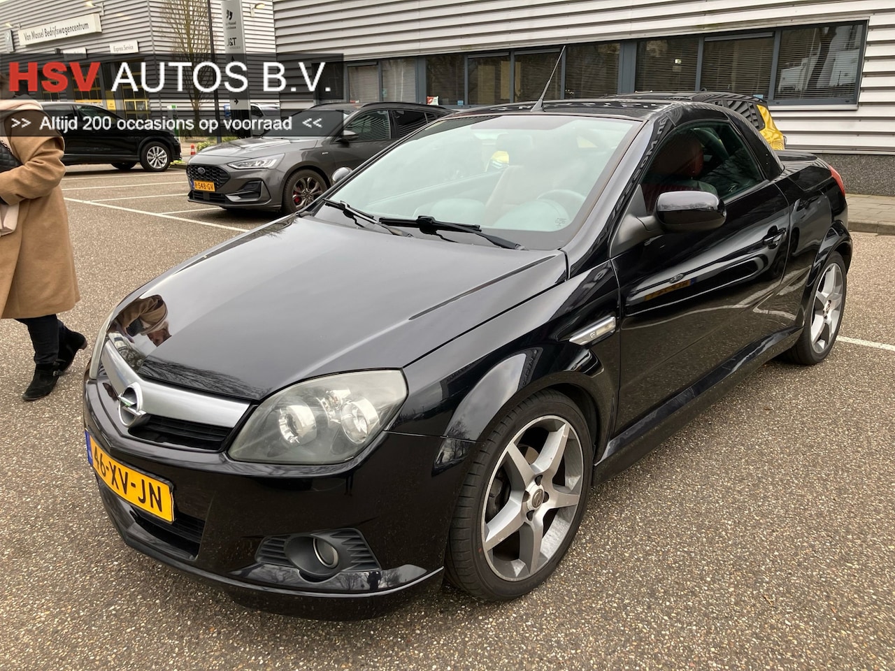 Opel Tigra TwinTop - 1.4-16V Temptation automaat LEER airco - AutoWereld.nl