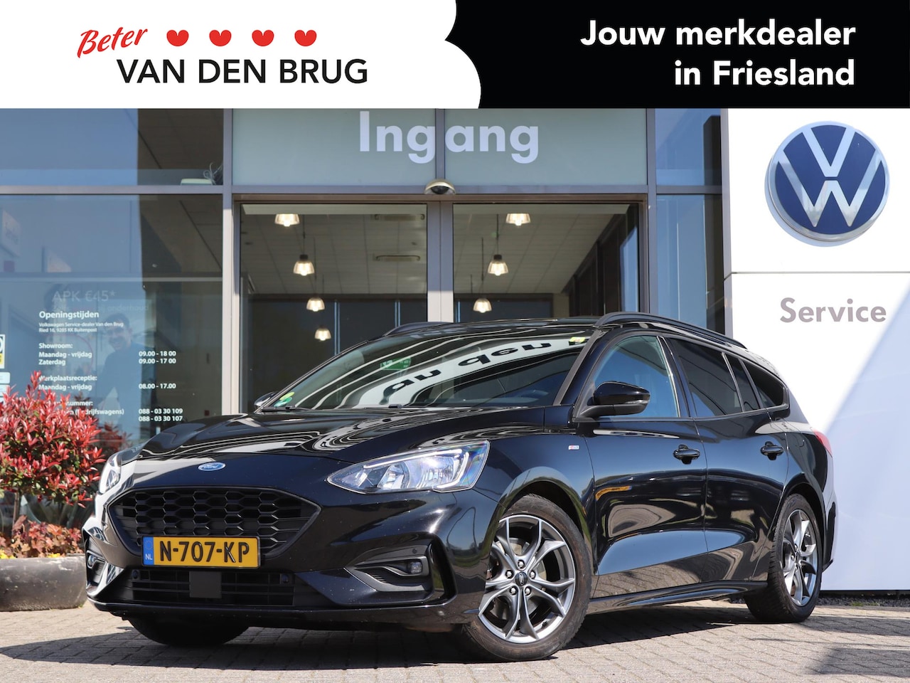 Ford Focus Wagon - 1.5 120 pk EcoBlue ST Line Business | Trekhaak | Navigatie | Cruise Control | Bluetooth | - AutoWereld.nl
