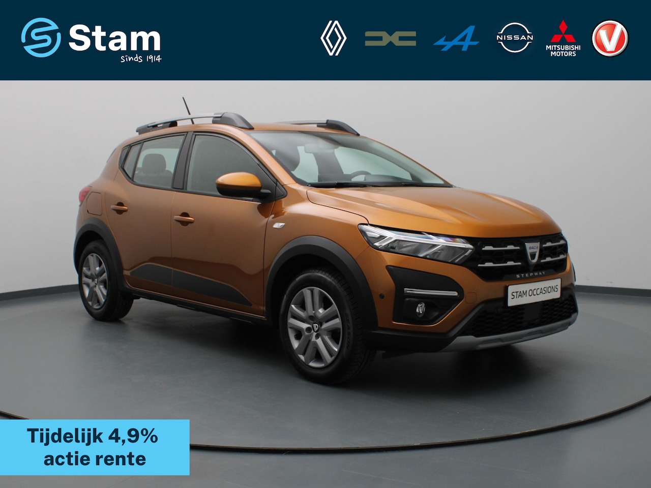 Dacia Sandero Stepway - TCe Bi-Fuel Comfort 92pk Camera | Cruise | Navi | Parkeersens. v+a | Trekhaak - AutoWereld.nl